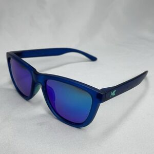 Knockaround Premiums Navy Sunglasses Polarized Mirror Lens UV Protection Shades